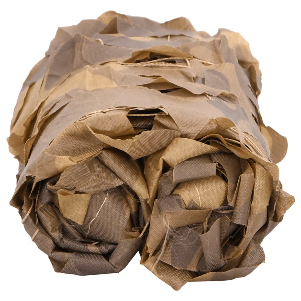 Produktbild för Camouflagenät med förvaringsväska 506x279 cm sand