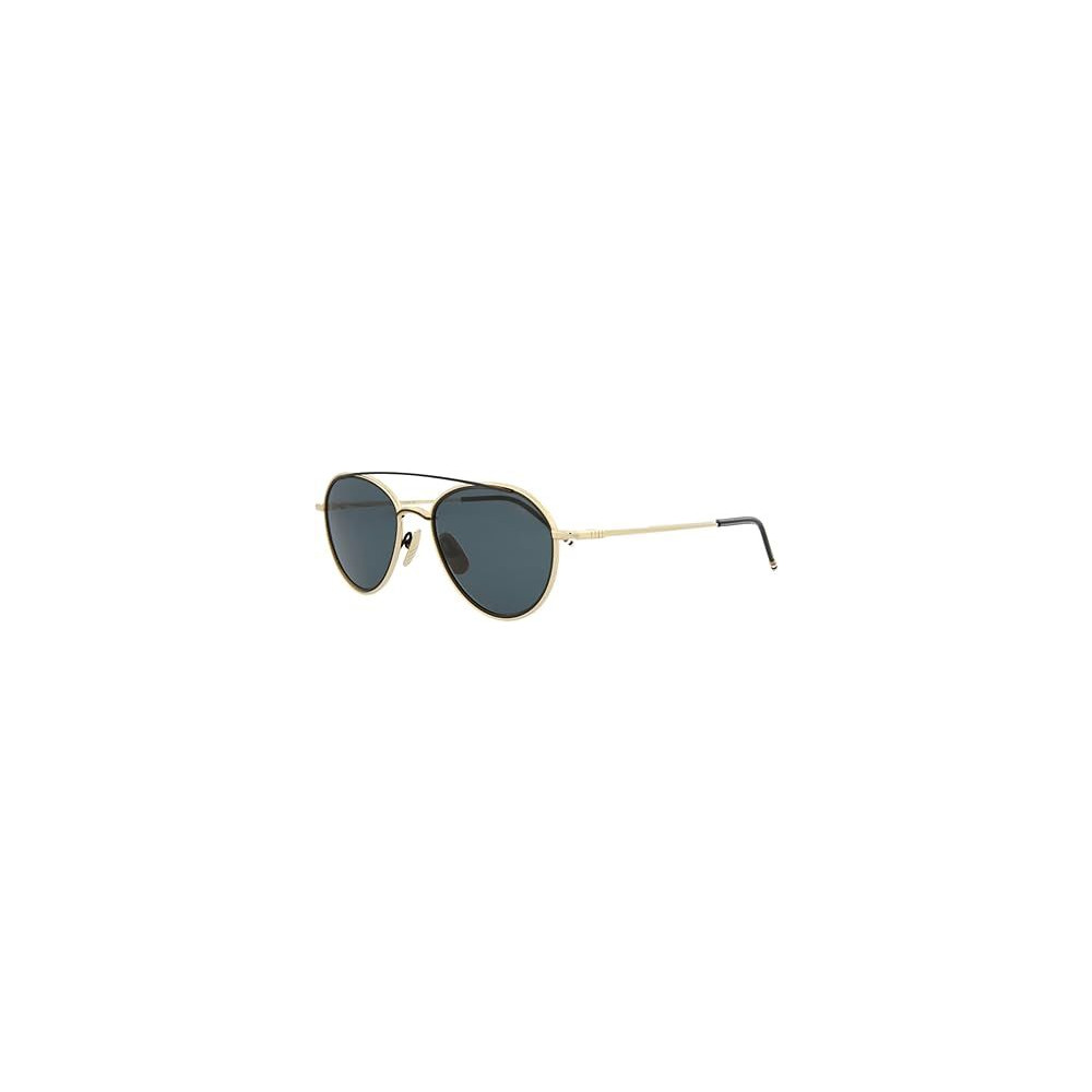 Produktbild för THOM BROWNE TB109ATGLDBLK - Solglasögon Unisex (53/20/141)