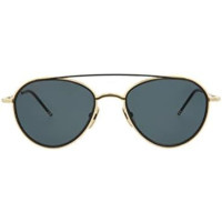 Produktbild för THOM BROWNE TB109ATGLDBLK - Solglasögon Unisex (53/20/141)