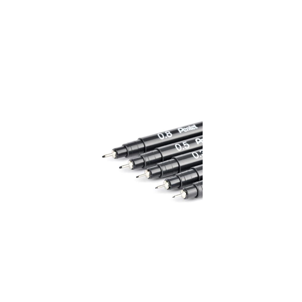 Produktbild för Fineliner PENTEL Pointliner 0,1mm svart