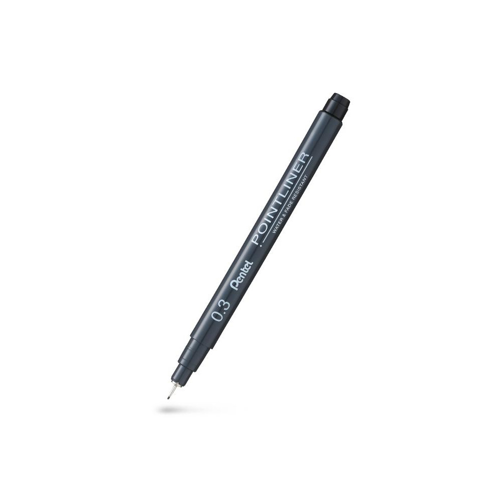 Produktbild för Fineliner PENTEL Pointliner 0,3mm svart