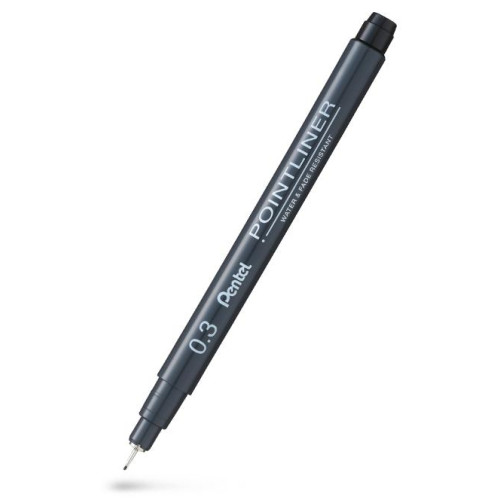 Pentel Fineliner PENTEL Pointliner 0,3mm svart