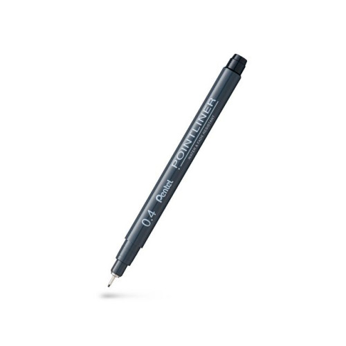 Pentel Fineliner PENTEL Pointliner 0,4mm svart