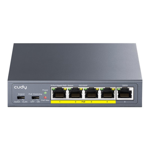 Cudy Cudy GS1005P - 2.0 - switch - 5 portar