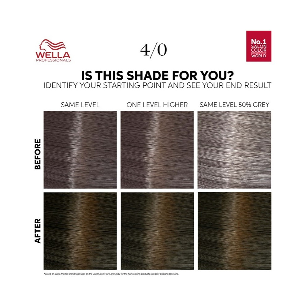 Produktbild för Wella Color Touch Pure Naturals 4/0 Medium Brown