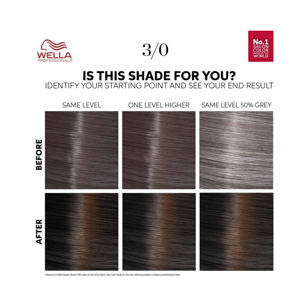 Produktbild för Wella Color Touch Pure Naturals 3/0 Dark Brown