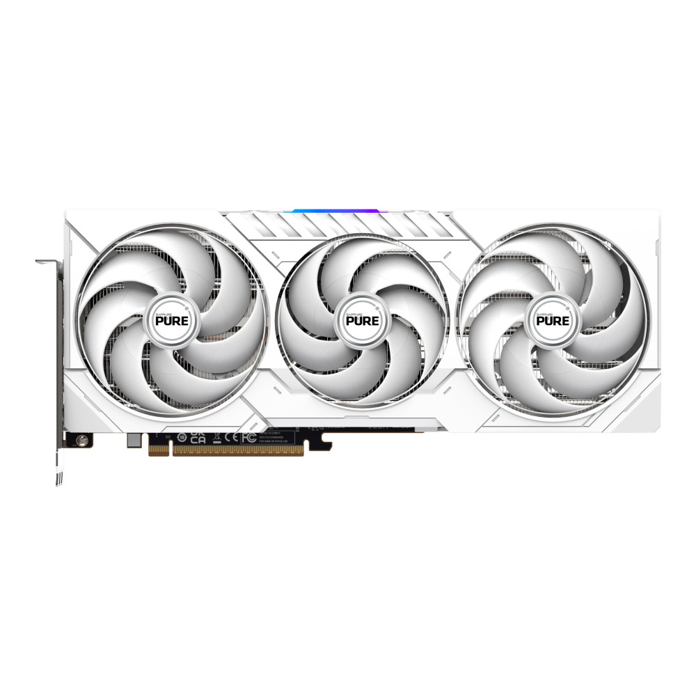 Produktbild för Sapphire Pure Radeon RX 9070 XT - grafikkort - Radeon RX 9070 XT - 16 GB