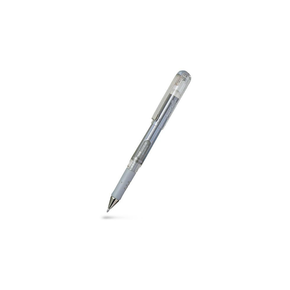 Produktbild för Gelpenna PENTEL Hybrid Gel 1,0 silver