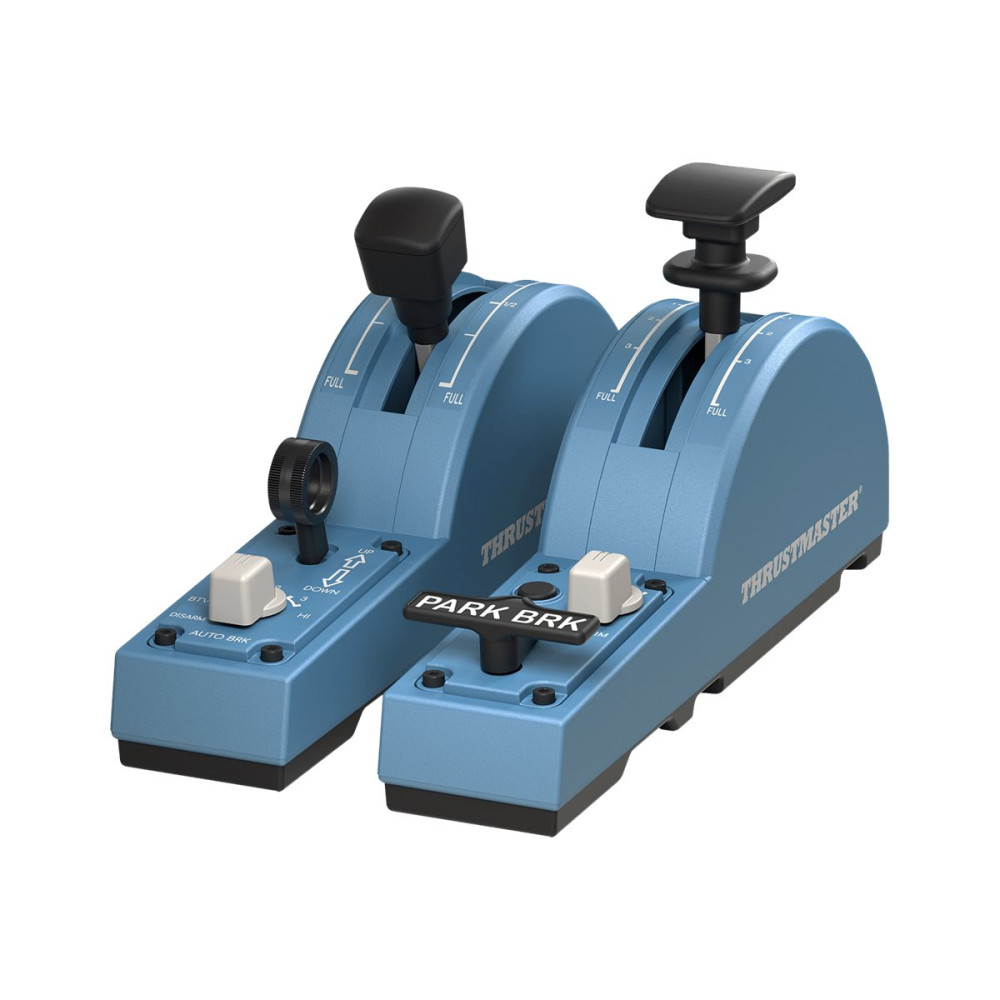 Produktbild för Thrustmaster Civil Aviation (TCA) Quadrant Add-On Airbus edition - tilläggssats för gasspjäll - kabelansluten