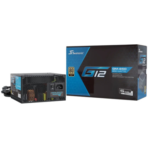 SEA SONIC ELECTRONICS Seasonic G12 GM 850 850Watt 80 PLUS Gold