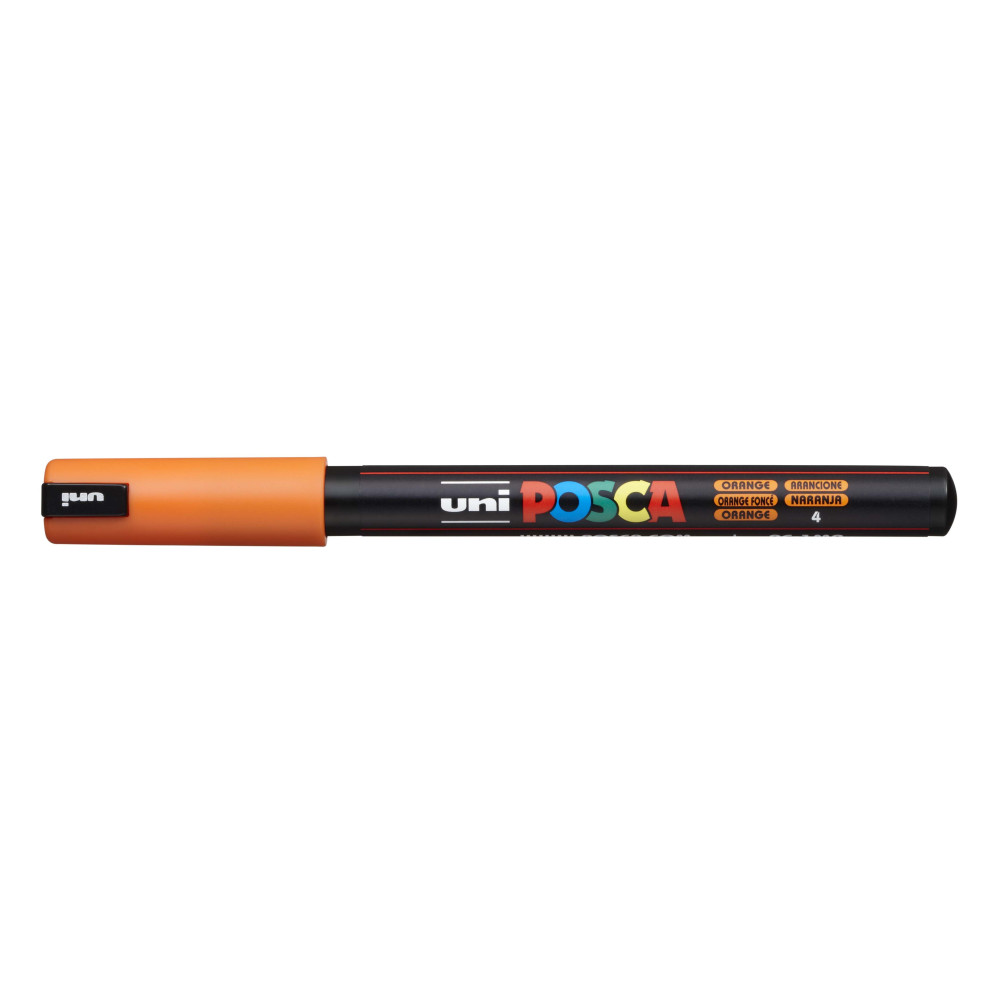 Produktbild för POSCA penna PC-1 MR, akryl, orange, rund spets