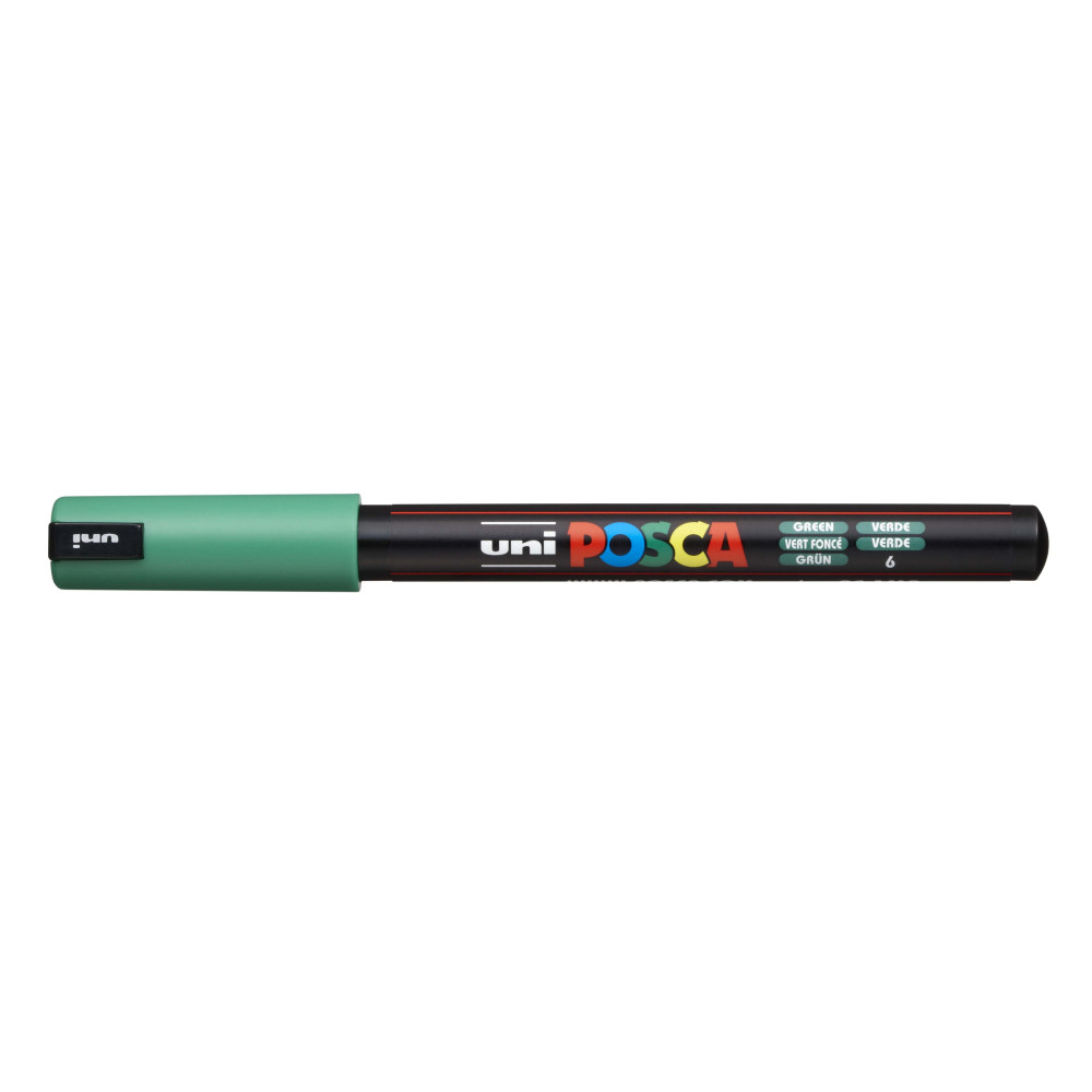 Produktbild för POSCA penna PC-1 MR, akryl, grön, rund spets