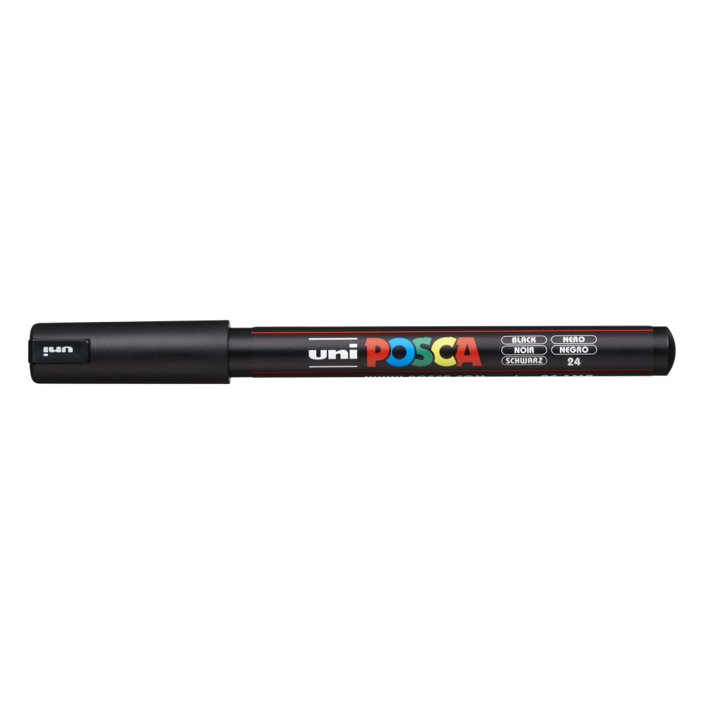 Produktbild för POSCA penna PC-1 MR, akryl, svart, rund spets