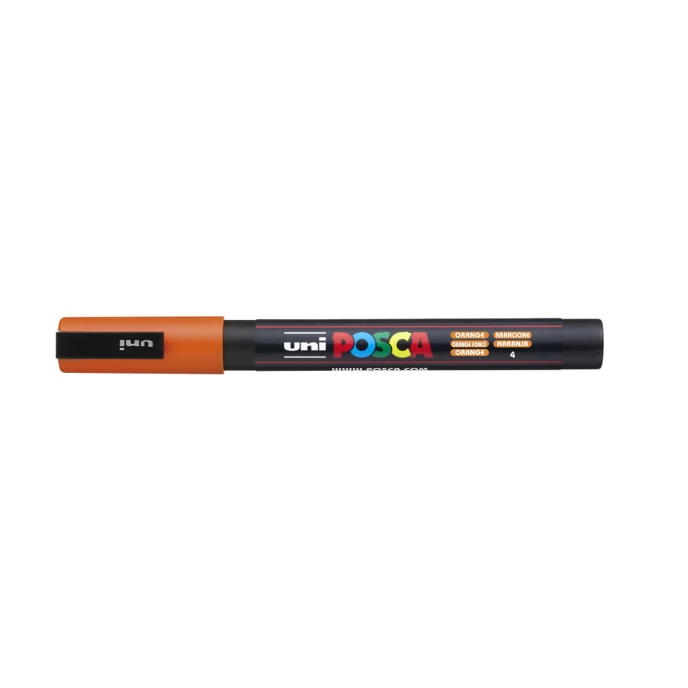 Produktbild för POSCA penna PC-3M, akryl, orange, rund spets