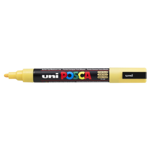 POSCA POSCA penna PC-5M, gul, rund spets