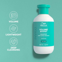 Produktbild för Wella Professionals Invigo Volume Boost Shampoo Fine Hair 300ml