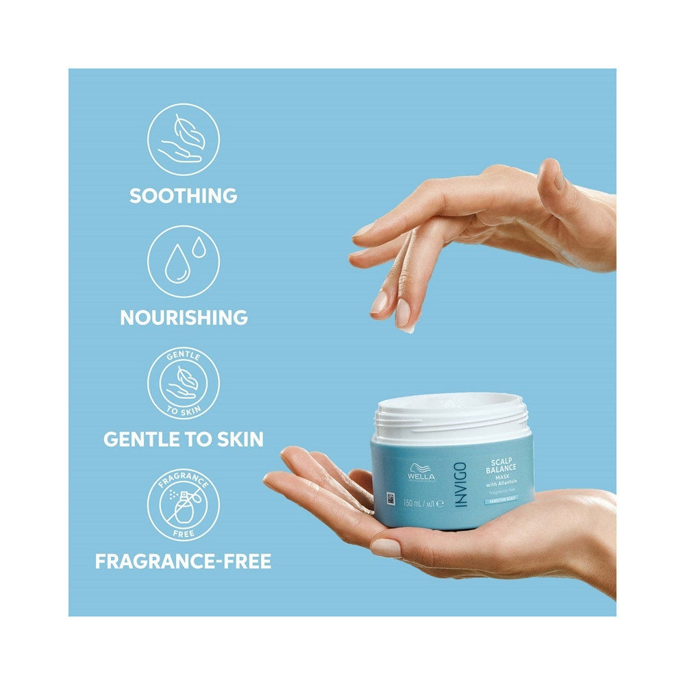 Produktbild för Wella Professionals Invigo Scalp Balance Sensitive Scalp Mask 150ml