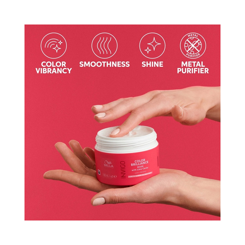 Produktbild för Wella Professionals Invigo Color Brilliance Mask Fine Hair 150ml