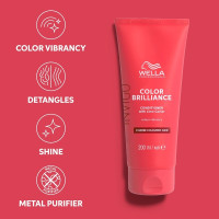 Produktbild för Wella Professionals Invigo Color Brilliance Conditioner Coarse Hair 200ml