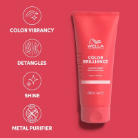 Produktbild för Wella Professionals Invigo Color Brilliance Conditioner Fine Hair 200ml