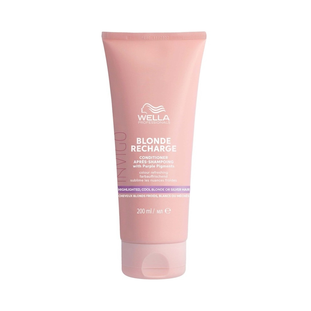 Produktbild för Wella Professionals Invigo Blonde Recharge Cool Blonde Conditioner 200ml
