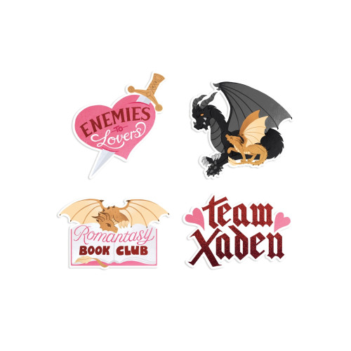 Random House USA NON Books Fourth Wing: Romantasy Sticker Set of 4