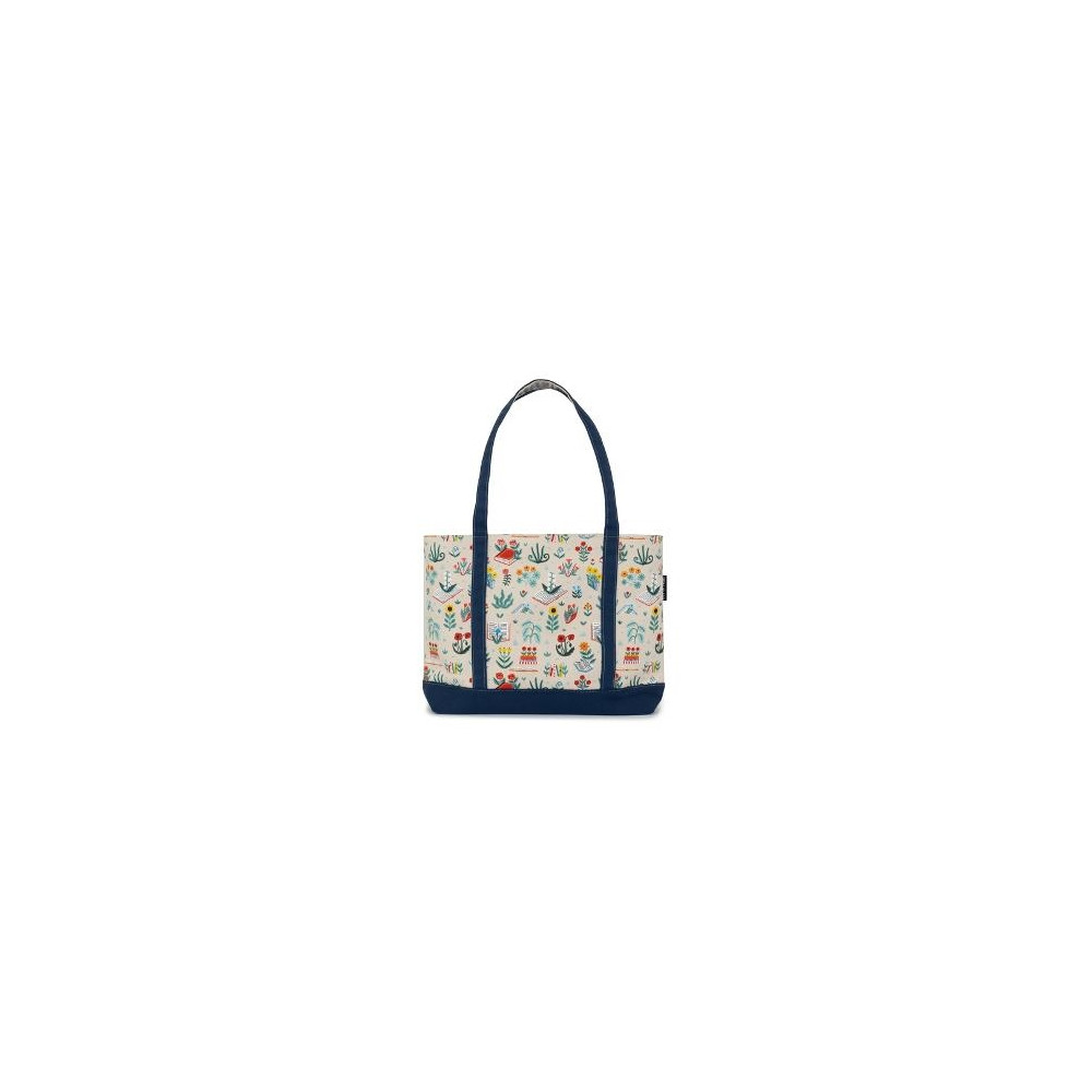 Produktbild för Books & Blooms Zippered Boat Tote (bok, eng)