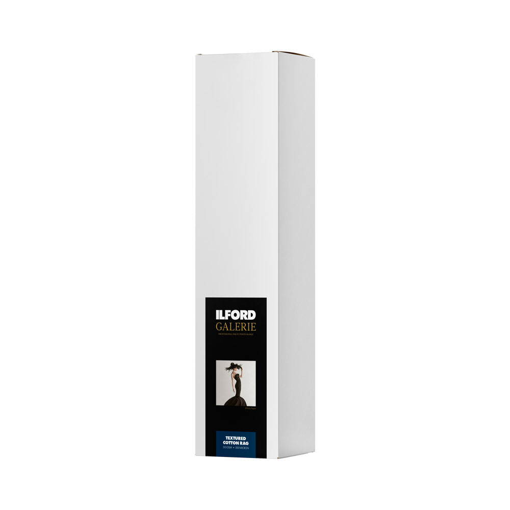Produktbild för Ilford Galerie Textured Cotton Rag 310g 111cm x 15m