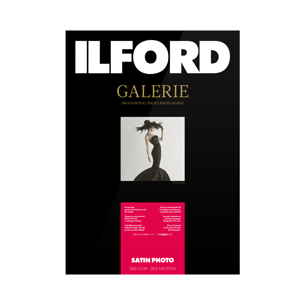 Produktbild för Ilford Galerie Satin Photo 260g A3 25 Sheets