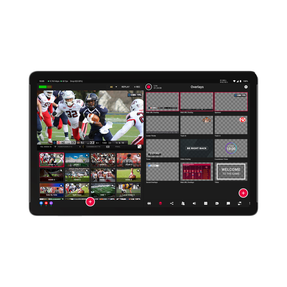 Produktbild för YoloLiv YoloBox Extreme - All-in-One Multi-Camera Live Streaming and Switching System