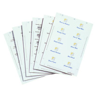 Produktbild för Etiketter DURABLE namnskylt 90x60 20/fp