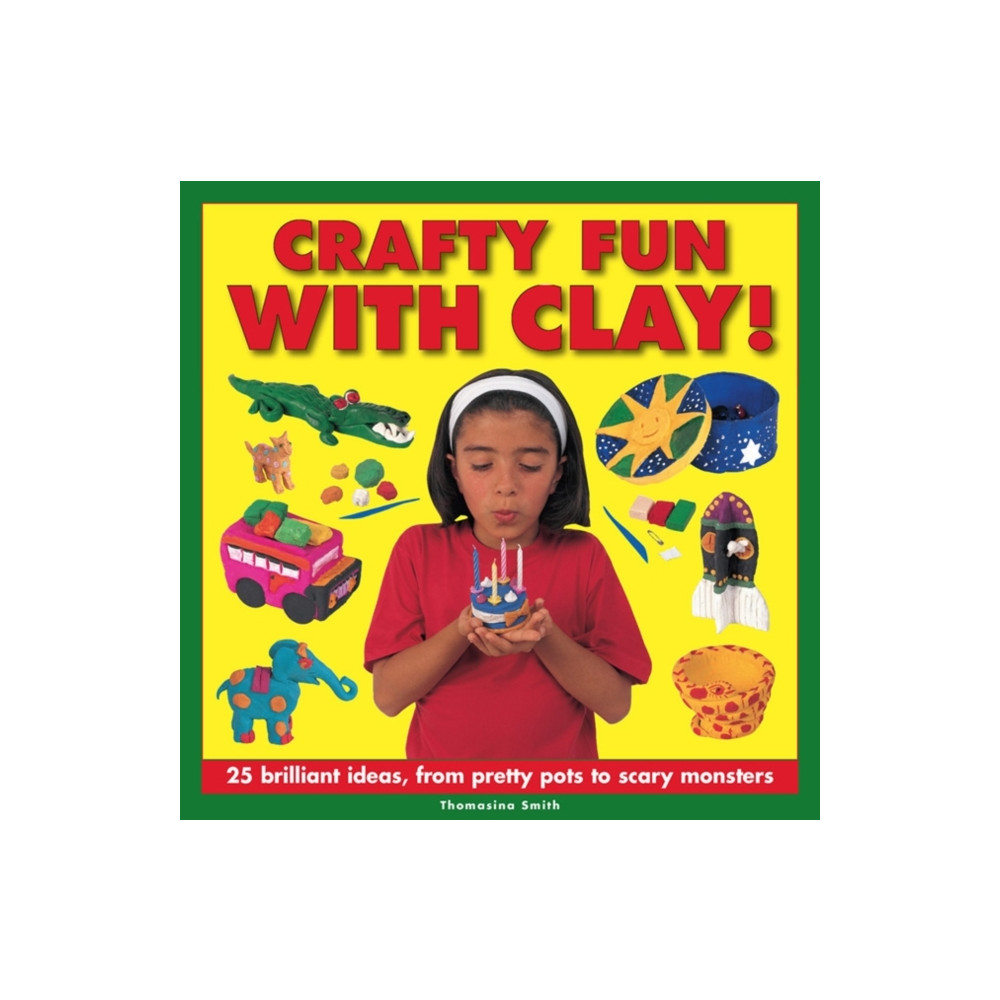 Produktbild för Crafty Fun With Clay! (inbunden, eng)