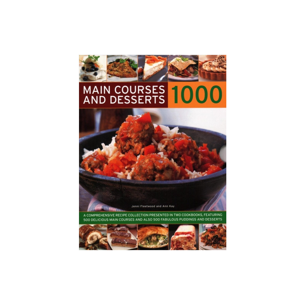 Produktbild för 1000 Main Courses & Desserts (inbunden, eng)