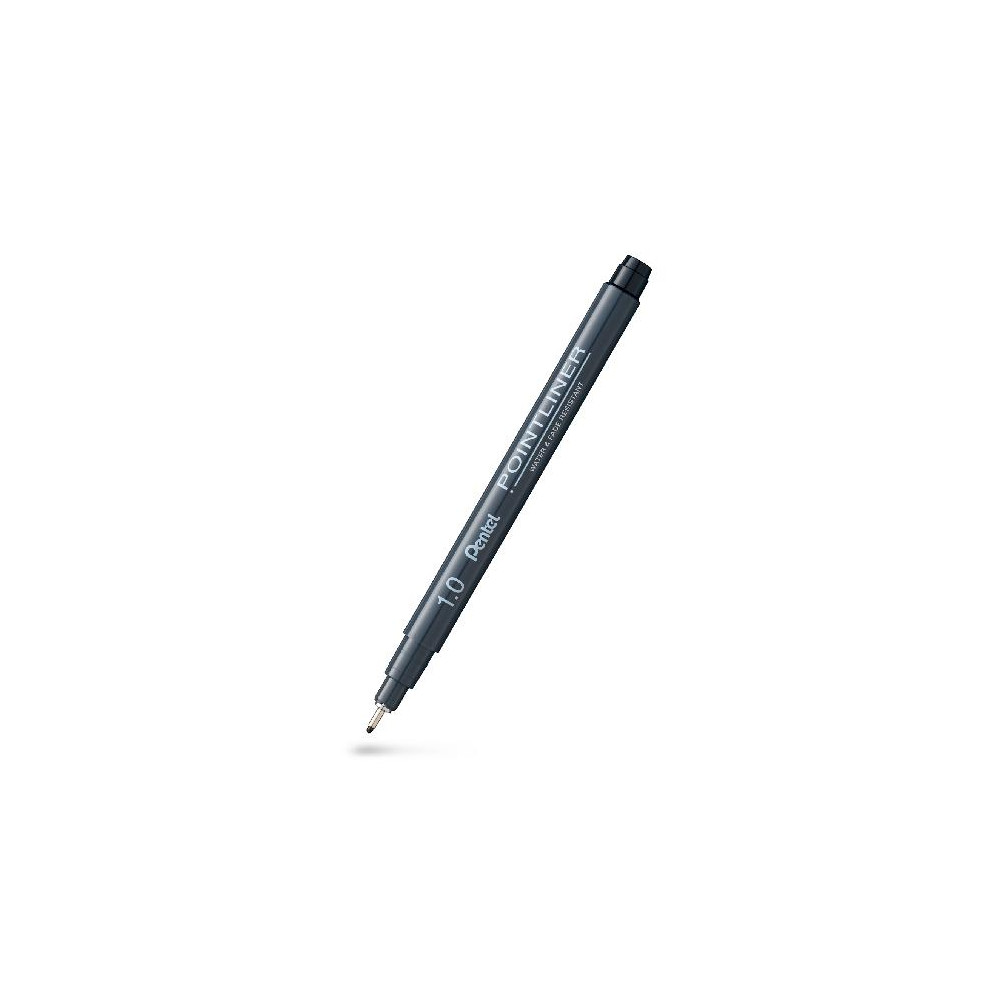 Produktbild för Fineliner PENTEL Pointliner 1,0mm svart