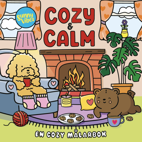 Tukan Förlag Cozy & Calm. En cozy målarbok (häftad)