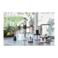 Produktbild för Braun Multiquick 9 MQ 9138XI - handmixer - premiumsvart/borstat rostfritt stål
