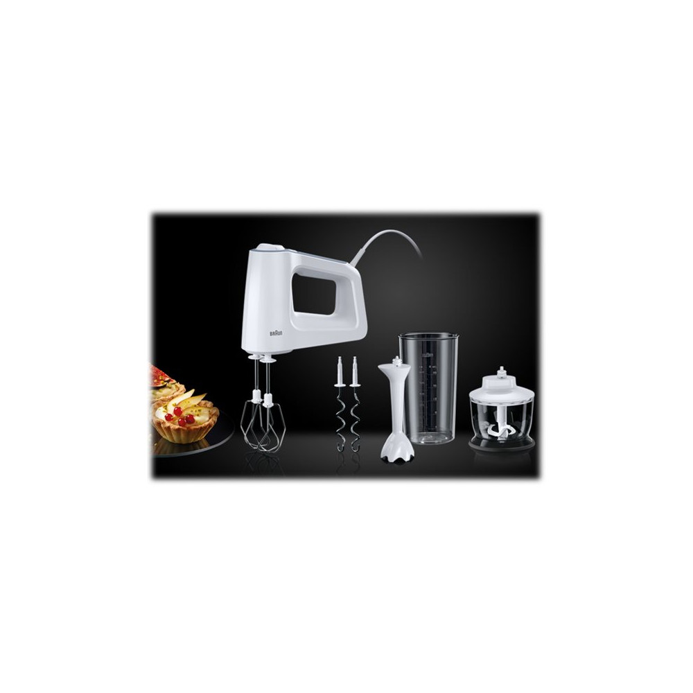 Produktbild för Braun MultiMix 3 HM 3135 WH - handmixer - vit