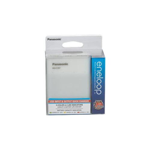 Panasonic Panasonic eneloop BQ-CC87 batteriladdare