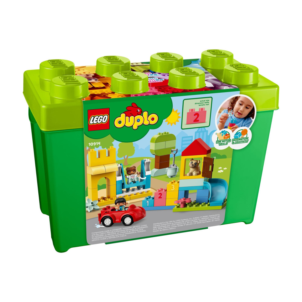 Produktbild för LEGO DUPLO 10914 - Lyxig klosslåda - byggsats