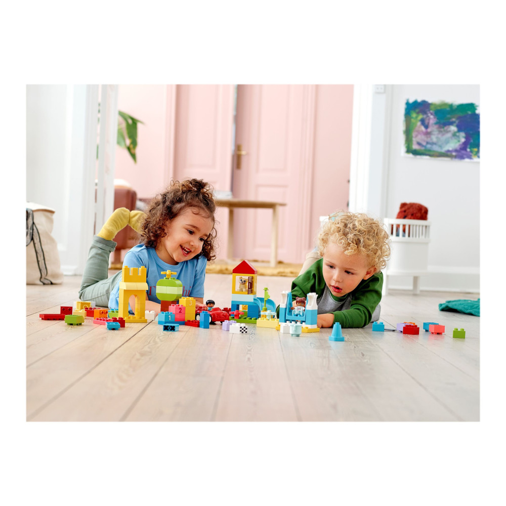 Produktbild för LEGO DUPLO 10914 - Lyxig klosslåda - byggsats