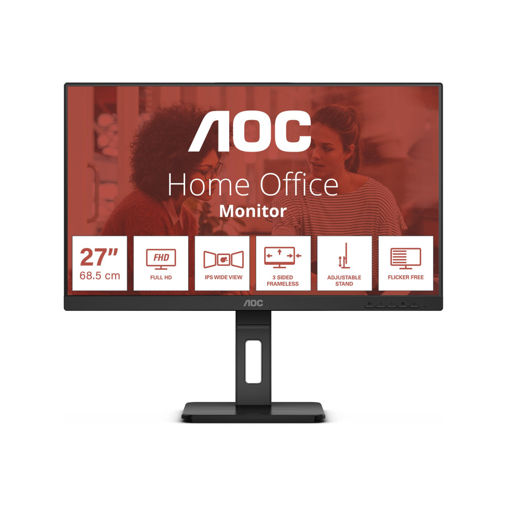 Produktbild för AOC 27E3QAF - LED-skärm - Full HD (1080p) - 27"