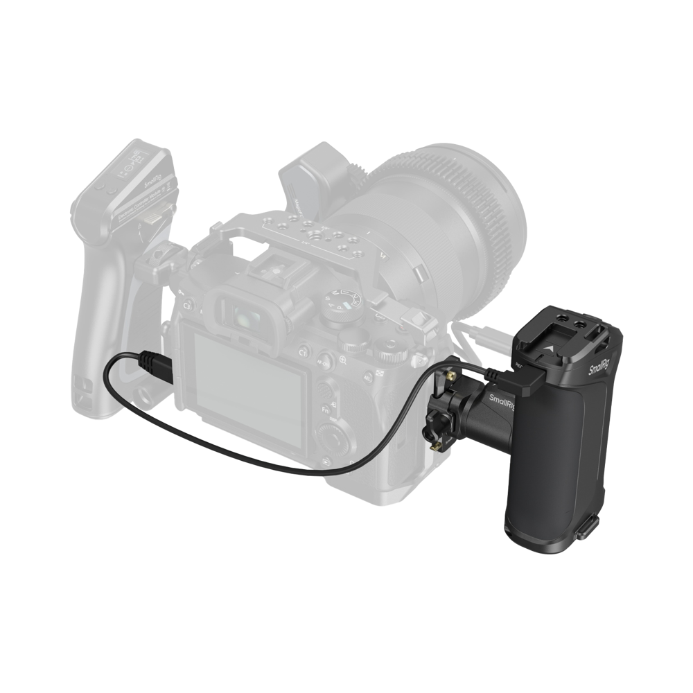 Produktbild för SmallRig 3893 Rotating Side Handle with Trigger REC for Selected Sony Mirrorless Cameras