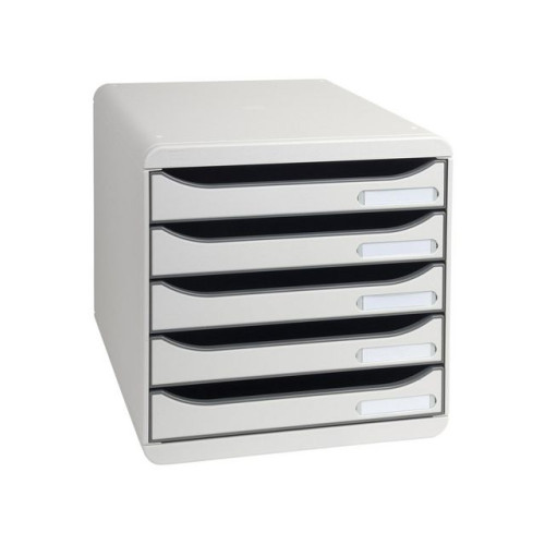 EXACOMPTA Blankettbox EXACOMPTA BIGBOX 5 lådor grå