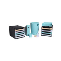 Produktbild för Blankettbox EXACOMPTA BIGBOX 4 låd paste
