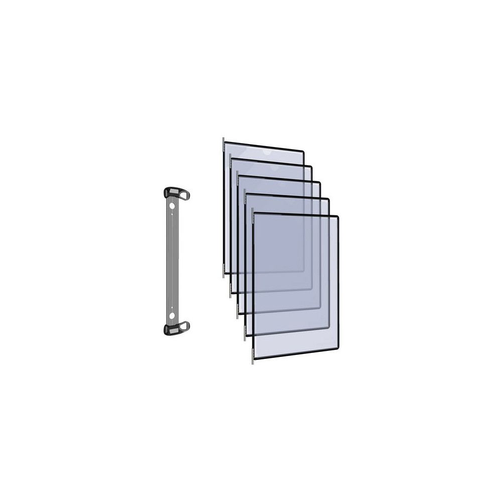 Produktbild för Väggställ DJOIS magnetisk A4 10 panel