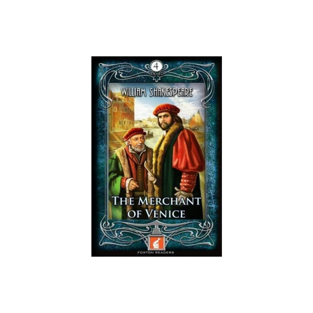 Produktbild för The Merchant of Venice - Foxton Readers Level 4 - 1300 Headwords (B1/B2) Graded ELT / ESL / EAL Readers (häftad, eng)