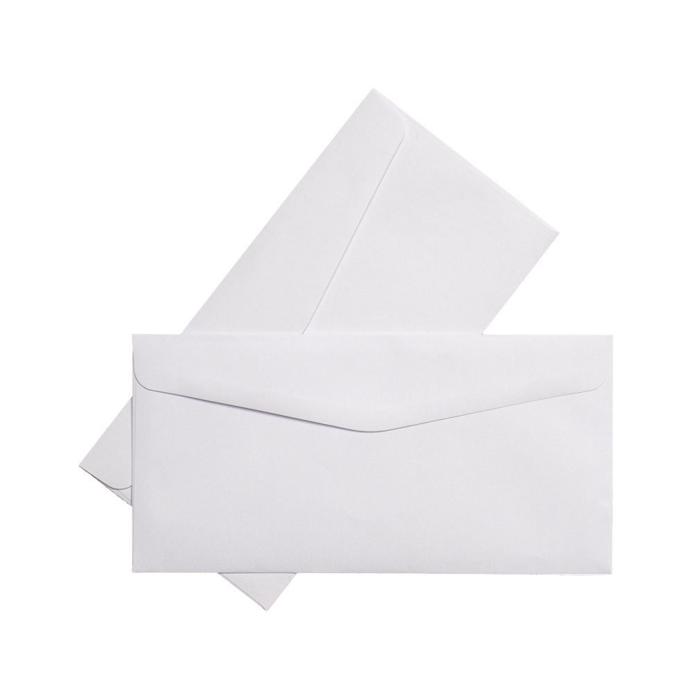 Produktbild för Focus Envelope White 110x220 100g 500pcs