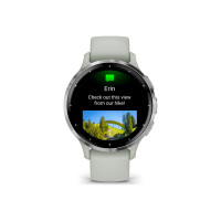 Produktbild för Garmin Venu 3S - sage gray - smart klocka med band - 8 GB