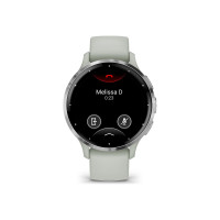Produktbild för Garmin Venu 3S - sage gray - smart klocka med band - 8 GB