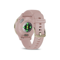 Produktbild för Garmin Venu 3S - puderrosa - smart klocka med band - 8 GB